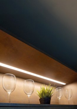 KLUS Micro-NK - LED profiel - 1,3 x 2,22 cm - zwart