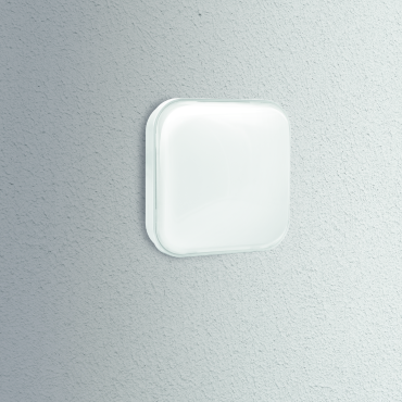 Century Italia Simply - wand/plafondlamp - 15 x 6,2 x 15 cm - 16W LED incl. - IP65 - wit