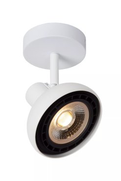Lucide Sensas - opbouwspot - 12,9 x 12,1 x 16,2 cm - wit