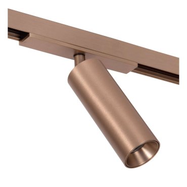 Lucide Linial Mox - magnetisch railsysteem - railspot - Ø 4,5 x 10 cm - 10W LED incl. - dimfunctie en instelbare lichtkleur via app - champagne
