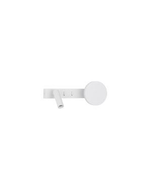 Nova Luce Noima - wandlamp - 28,5 x 10 x 8,5 cm - 9W LED incl. - zandwit