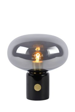 Lucide Charlize - tafellamp - 24cm - zwart