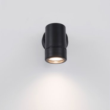 Nova Luce Limbio - buiten wandverlichting - 6 x 8,5 x 12 cm - IP44 - zwart