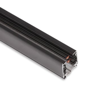 Maxlight Track - 3-fase railsysteem - 2m - zwart