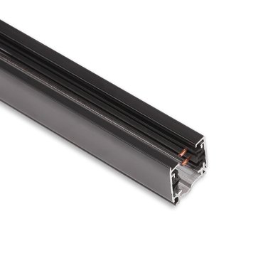 Maxlight Track - 3-fase railsysteem - 1m - zwart