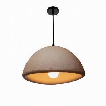 New Garden Luna 40 - hanglamp - Ø 38,6 x 22 cm - IP44 - beige