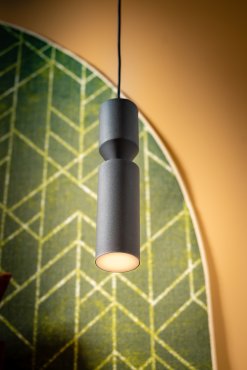 ETH Pencil - hanglamp - Ø 8 x 200 cm - zwart