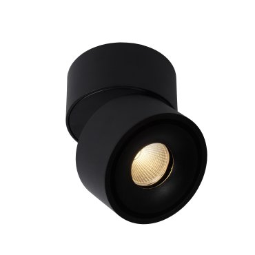 Lucide Yumiko - opbouwspot 1L - Ø 7,8 x 8,2 cm - 8W dimbare LED incl. - zwart
