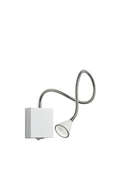 Lucide Buddy - wandverlichting - 8 x 8 x 60 cm - 3W LED incl. - wit