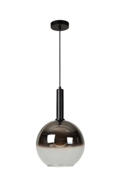 Lucide Marius - hanglamp - Ø 30 x 183 cm - gerookt zwart