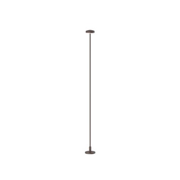 VK Lighting Jade - tuinpaal - Ø 7 x 83,4 cm - 1W LED incl. - IP65 - roestbruin