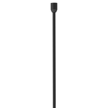 Nova Luce Sin - verbindingsbuis voor Curve magnetisch profiel - Ø 2,3 x 70 cm - zandzwart