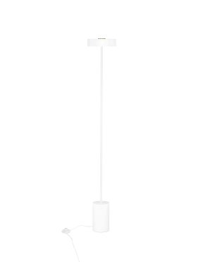 Nova Luce Thea - vloerlamp - Ø 20 x 135 cm - 17W  LED incl. - zandwit