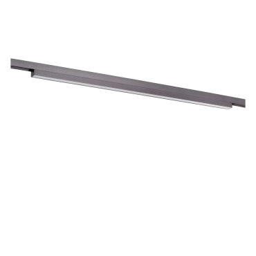Lucide Linial Glyxx - magnetisch railsysteem - railspot - 60,2 x 1,9 x 2,7 cm - 20W LED incl. - dimfunctie en instelbare lichtkleur via app - zwart mat chroom