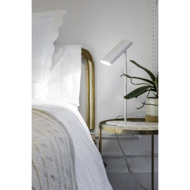 Faro Link - tafellamp - 22 x 15 x 46 cm - mat wit