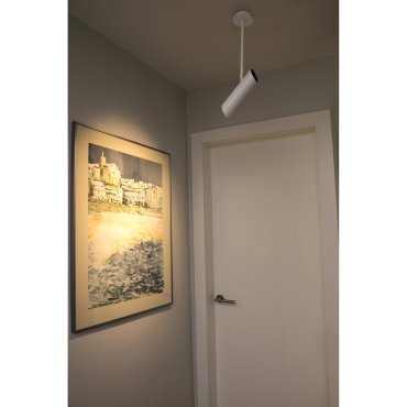 Faro Link - opbouwspot 1L - Ø 5,6 x 46 cm - mat wit