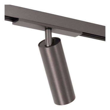 Lucide Linial Mox - magnetisch railsysteem - railspot - Ø 4,5 x 10 cm - 10W LED incl. - dimfunctie en instelbare lichtkleur via app - zwart mat chroom