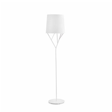 Faro Tree - staanlamp - 167,5 cm - mat wit