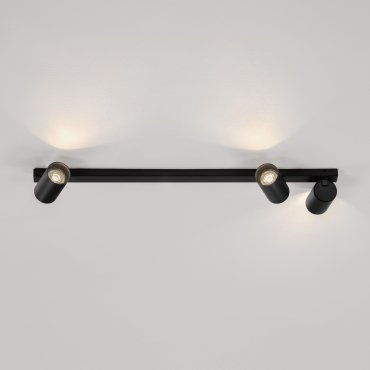 Nova Luce Oso - opbouwspot - 70 x 3,5 x 10,5 cm - zwart