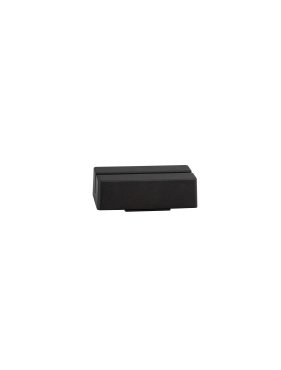 Nova Luce Dio - opbouw grondspot - 15,5 x 8,5 x 4,7 cm -  4W LED incl. - IP65 - zandzwart