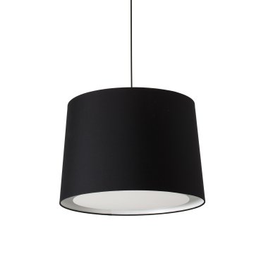 Faro Conga - hanglamp - Ø 40 x 30 cm - zwart