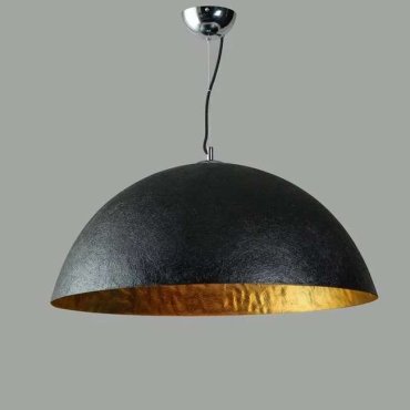 ETH Mezzo Tondo - hanglamp - Ø 70 x 145 cm - zwart en goud