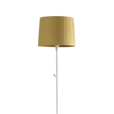 Faro Samba - staanlamp - 154 cm - geel en wit