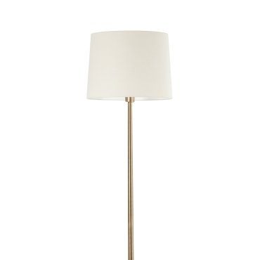 Faro Rem - staanlamp - 171 cm - brons en beige