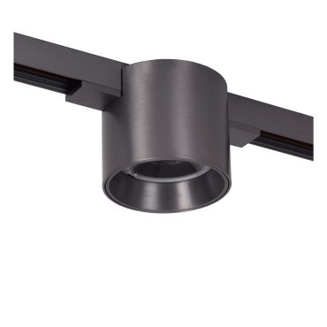 Lucide Linial Lux - magnetisch railsysteem - railspot - Ø 7 x 6 cm - 8W LED incl. - dimfunctie en instelbare lichtkleur via app - zwart mat chroom