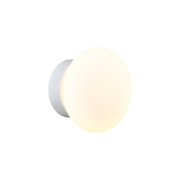 VK Lighting Diva - wandlamp - Ø 14 x 10,1 cm - 5W LED incl. - wit