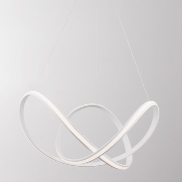 Nova Luce Apus - hanglamp - Ø 70 x 120 cm - 50W dimbare LED incl. - zandwit