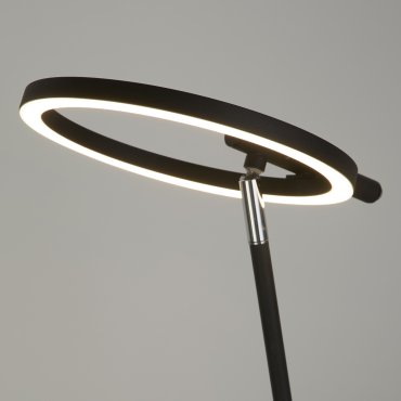 Searchlight Space - tafellamp - Ø 20 x 49 cm - 10W LED incl. - zwart