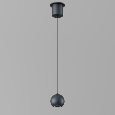 Artdelight Miami - hanglamp - Ø 10 x 218 cm - 10W dimbare LED incl. - zwart