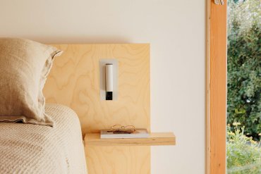 Faro Gabo - bedlamp met usb poort - 8 x 18,5 x 6,9 cm - 4,5W LED incl. - wit