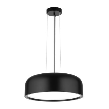 SHOWROOMMODEL - Nova Luce Perleto - hanglamp - Ø 48 x 133 cm - zwart