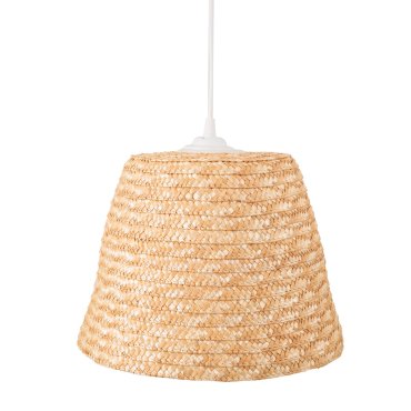 Maxlight Pot - hanglamp - Ø 30 x 165 cm - lichtbruin en wit