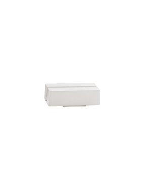 Nova Luce Dio - opbouw grondspot - 15,5 x 8,5 x 4,7 cm -  4W LED incl. - IP65 - zandwit