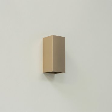 Artdelight Dante - wandverlichting - 6,7 x 6,7 x 15,4 cm - champagne