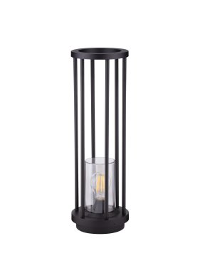 Nova Luce Elysium - tuinpaal - Ø 16 x 50 cm - IP65 - donker antraciet