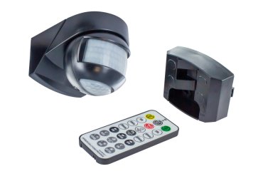 Integral LED - PIR-sensor met dubbele detector - 7,2 x 7,5 x 11,8 cm - IP54 - mat zwart
