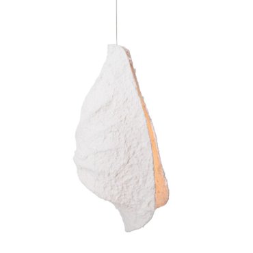 Maxlight Concha - hanglamp - Ø 30 x 250 cm - 8W LED incl. - wit