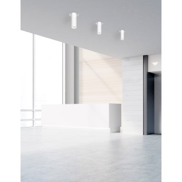 Nova Luce Giacomo - inbouwspot - 155 x 155 mm, 158 x 158 mm inbouwmaat - wit