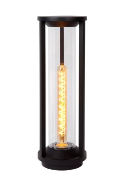 Lucide Cadix - sokkellamp - Ø 16 x 50 cm - IP65 - zwart