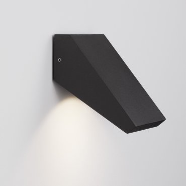Nova Luce Parris - buiten wandverlichting - 12 x 11,5 x 12 cm - 9W LED incl. - IP65 - donker antraciet