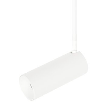 Nova Luce Brando - hanglamp - Ø 6 x 59 cm - wit
