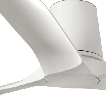 Faro Hey Tub S - plafondventilator - Ø 90 cm - mat wit