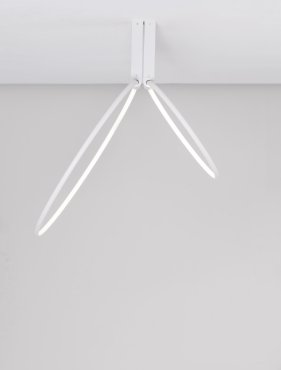 Nova Luce Garve - plafondlamp - Ø 60 x 20 cm - 70W dimbare LED incl. - zandwit
