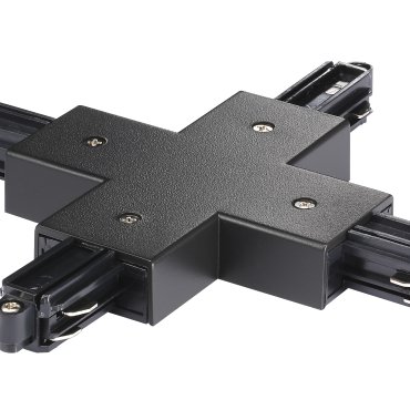 Nordlux Link - 1-fase railsysteem - X-Connector - 17,2 x 17,2 x 1,8 cm - zwart