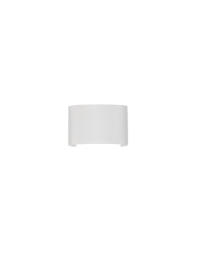 Nova Luce Duomo - buiten wandverlichting - 12 x 8 x 3,7 cm -  5W LED incl. - IP54 - zandwit