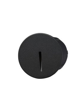 Nova Luce Aizen - inbouw wandverlichting - Ø 7 x 6,5 cm - 3W LED incl. - IP54 - donker antraciet